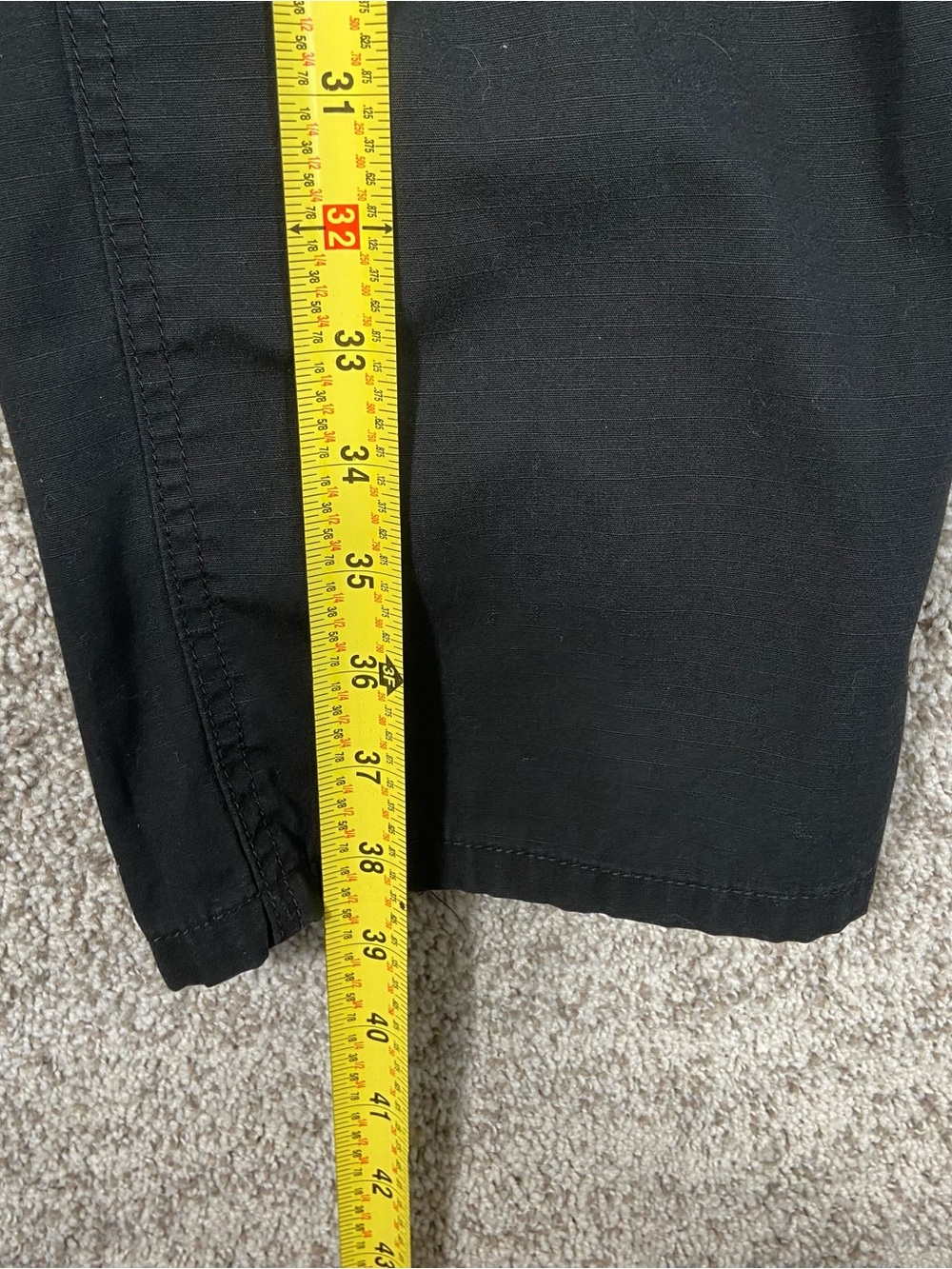 5.11 Tactical Taclite Pro Pants Men 28x30 Black Cargo Work Outdoor Ripstop - Picture 6 of 6